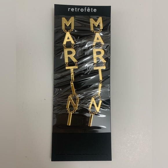 FINAL SALE Retrofete Martini Earrings - Picture 10 of 13